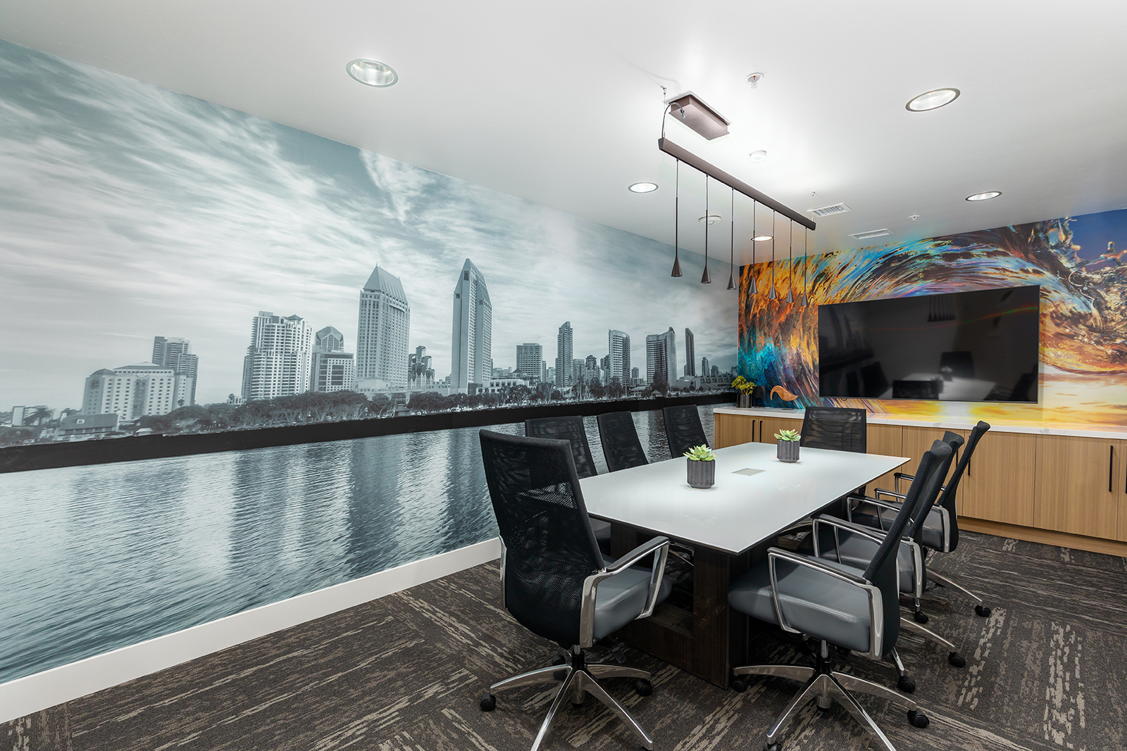 Trends in wall murals for corporate offices